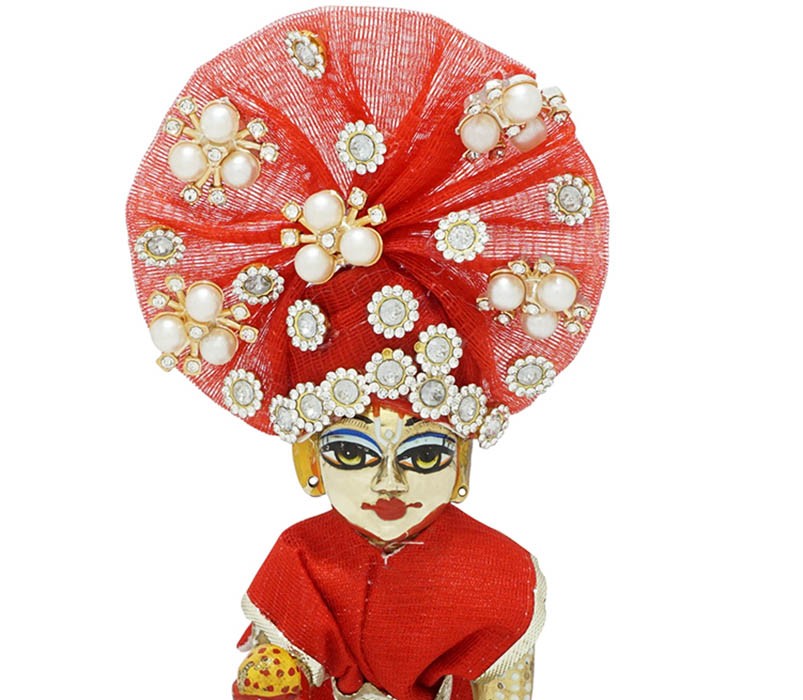 Red Glitter Printed Work Shagun Envelope