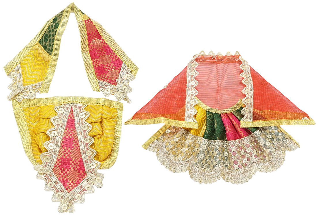 Designer Laxmi Ganesh Multi Embroidery Lace Dress