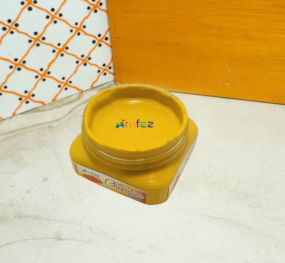 Yellow Kesar Asthgandh Pure Wet Chandan