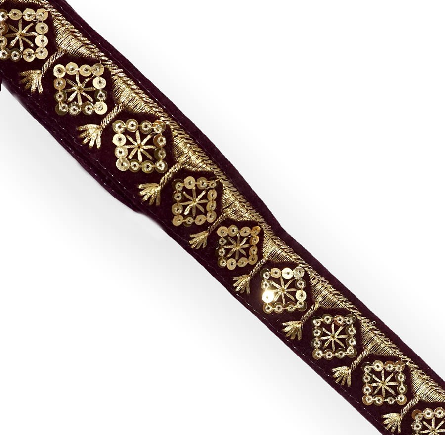 Red Glitter Printed Work Shagun Envelope