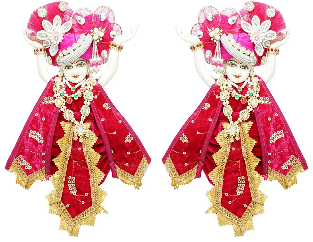 Amfez Gaur Nitai Rani Embroidery Lace Shaneel Dress