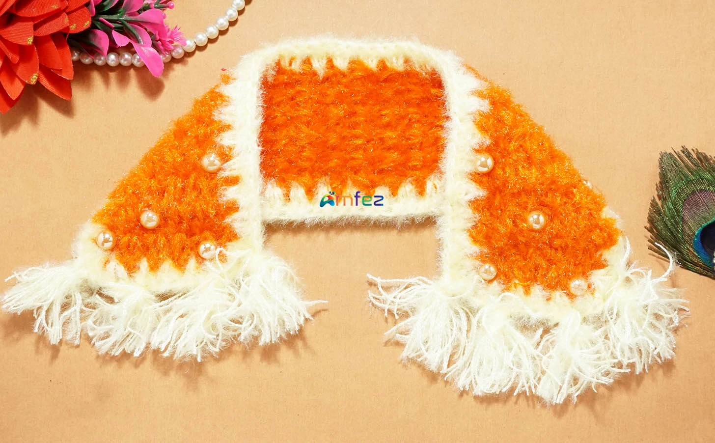 Red Glitter Printed Work Shagun Envelope