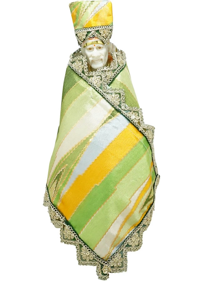 Amfez Sai Baba Red Embroidery Multi Dress