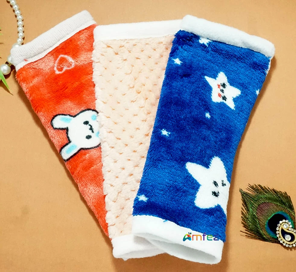 Pack of Three Multi Woolen Bedding Set