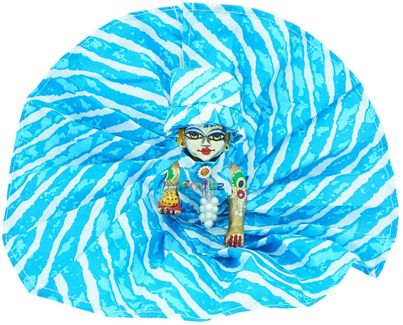 Red Glitter Printed Work Shagun Envelope