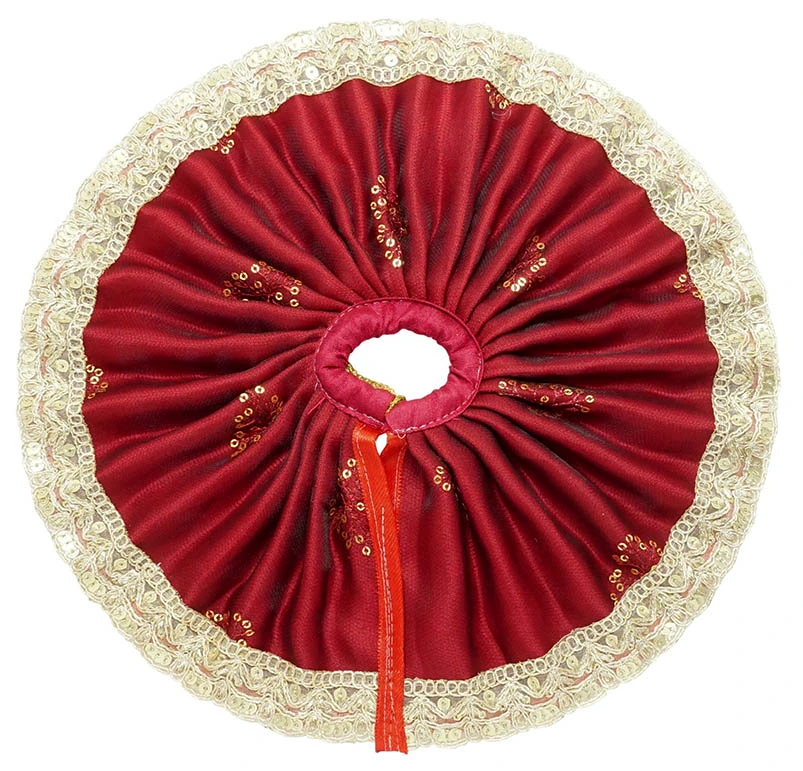 Red Glitter Printed Work Shagun Envelope