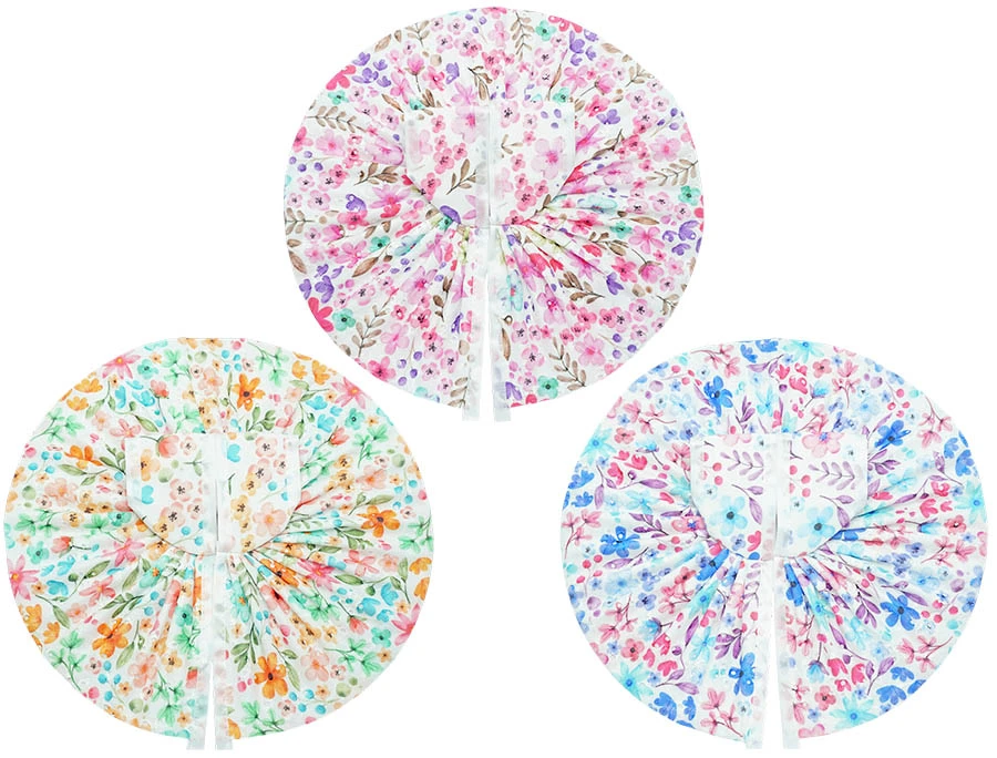 A Pack Of Three Multi Printed Premium Cotton Laddu Gopal Dress