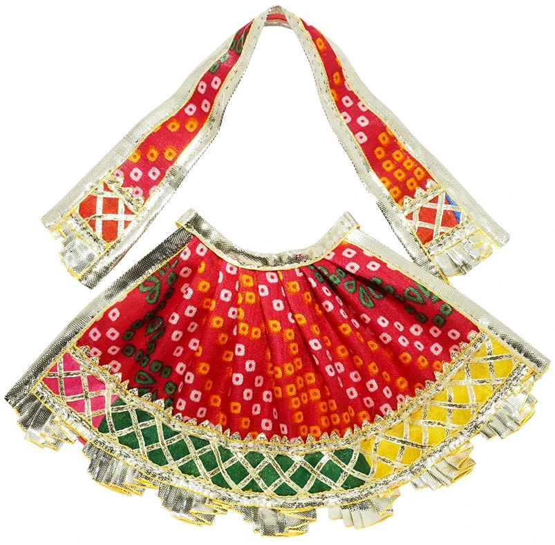 Amfez Rani Gota Lace Work Lehnga Patka