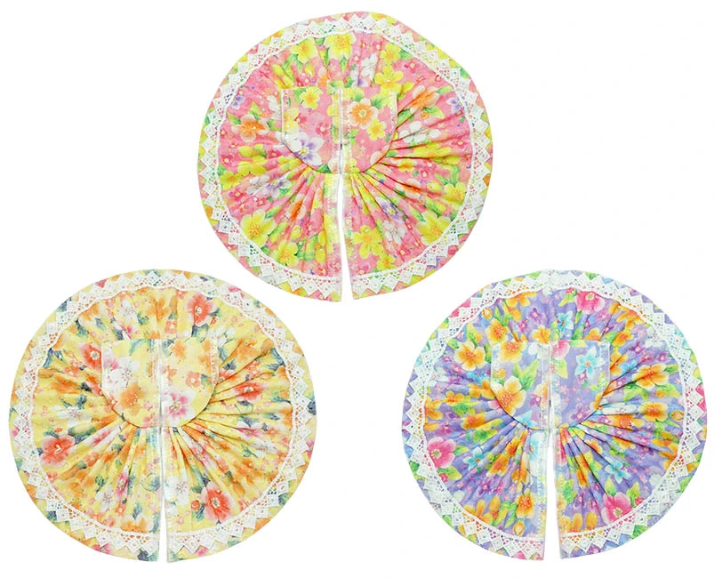 A pack of Three Cotton Floral Printed Laddu Gopal Dress