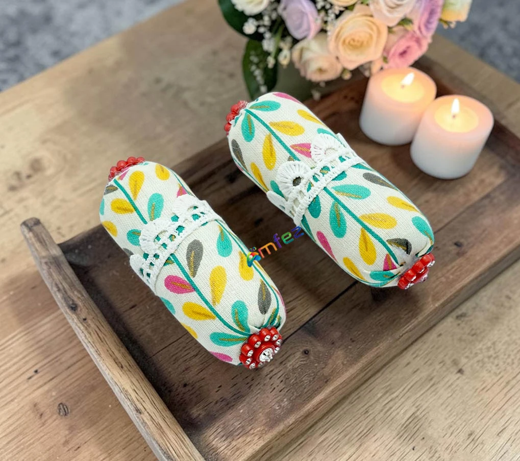 Red Glitter Printed Work Shagun Envelope