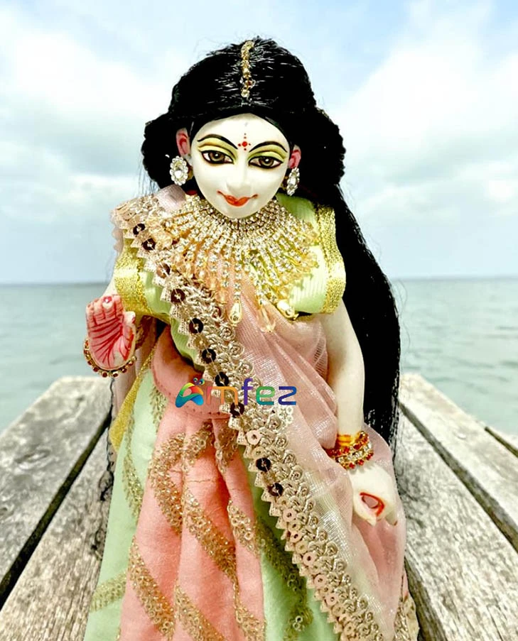 Red Glitter Printed Work Shagun Envelope