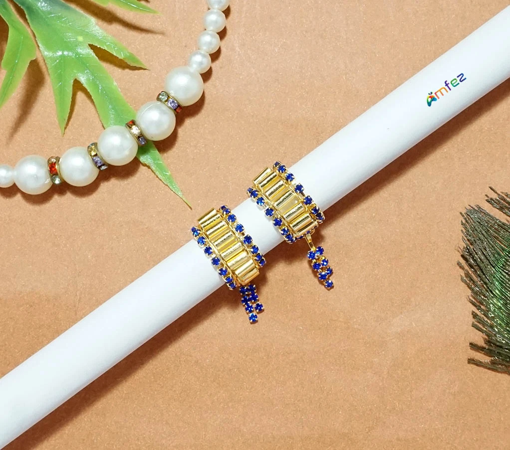 Golden Parrot Green Stone Work Kalira Bracelets--copy