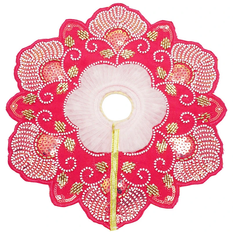 Red Glitter Printed Work Shagun Envelope