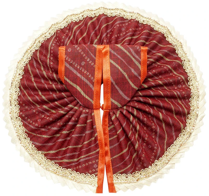 Red Glitter Printed Work Shagun Envelope