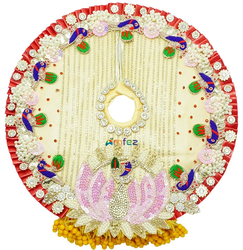 Red Glitter Printed Work Shagun Envelope