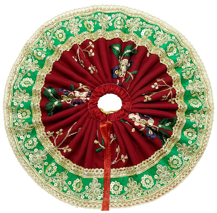 Red Glitter Printed Work Shagun Envelope