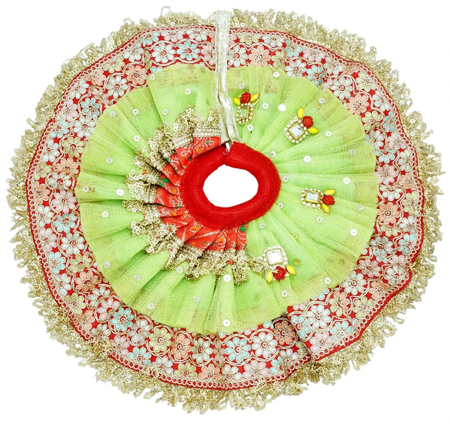 Red Glitter Printed Work Shagun Envelope