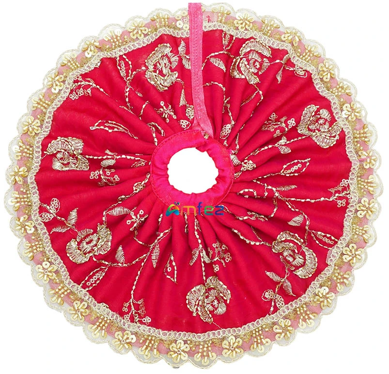 Red Glitter Printed Work Shagun Envelope