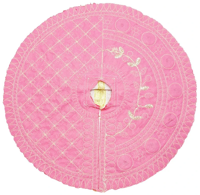 Red Glitter Printed Work Shagun Envelope