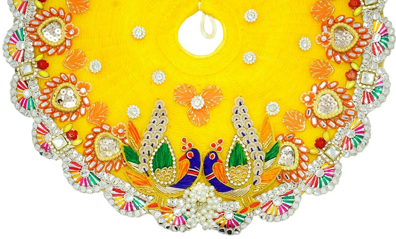 Red Glitter Printed Work Shagun Envelope