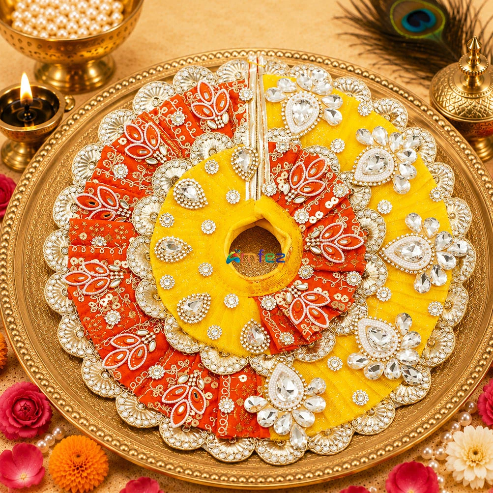 Red Glitter Printed Work Shagun Envelope