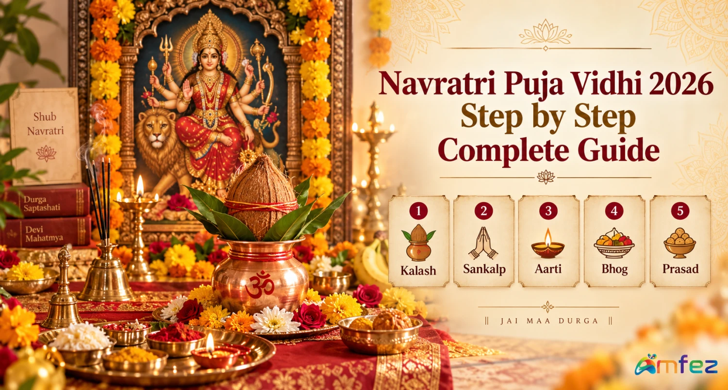 Navratri Puja Vidhi 2026 — Step by Step Complete Guide