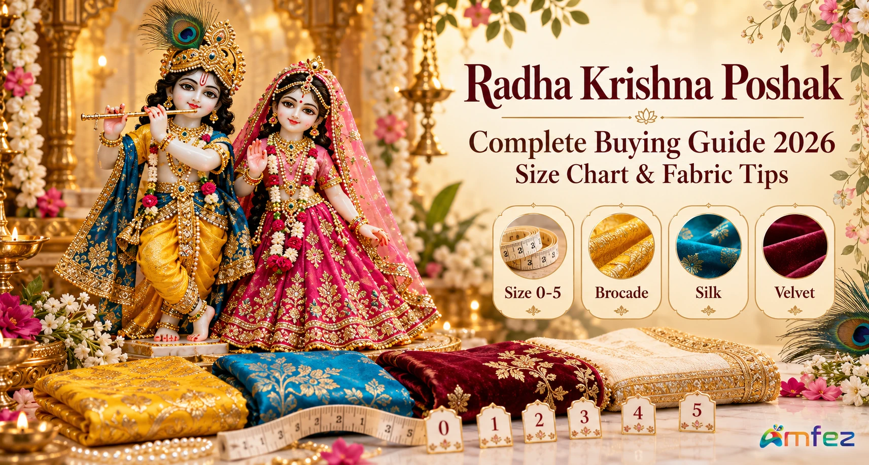 Radha Krishna Poshak — Complete Buying Guide, Size Chart & Fabric Tips 2026