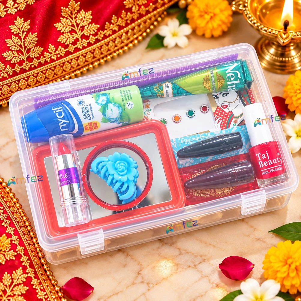 A Pack of 11 Items Mata Rani Special Sringar Kit
