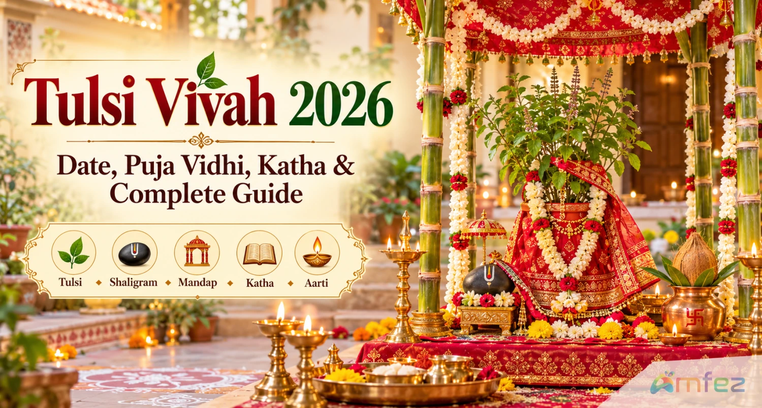 Tulsi Vivah 2026 — Date, Puja Vidhi, Katha & Complete Guide