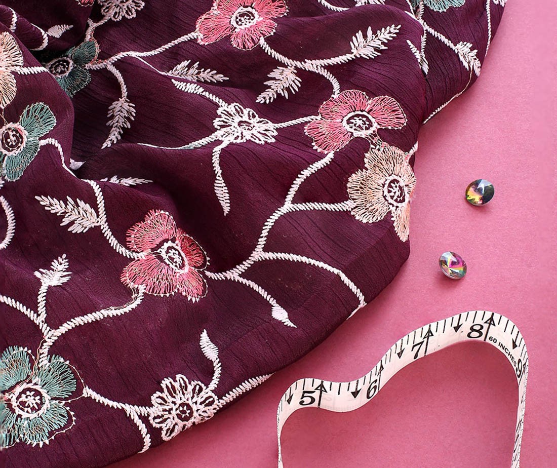 Red Glitter Printed Work Shagun Envelope