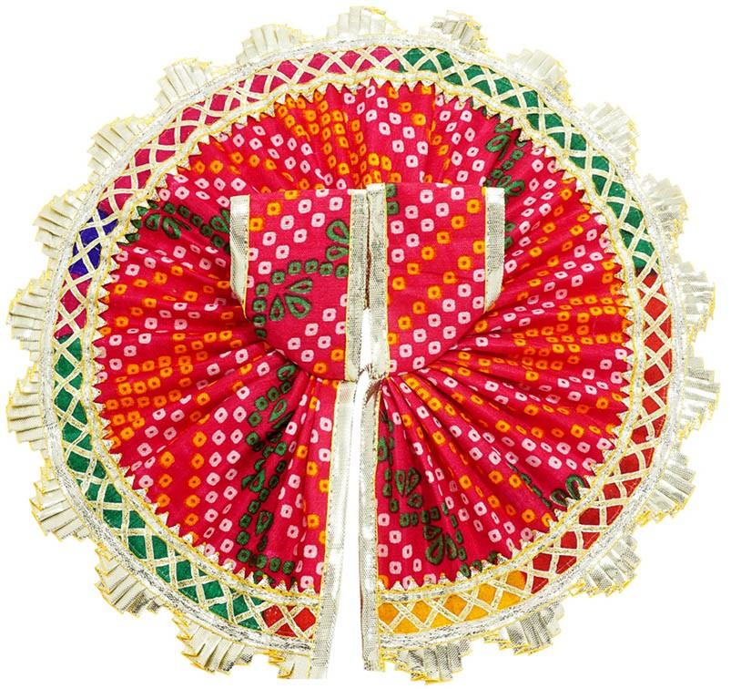 Red Glitter Printed Work Shagun Envelope