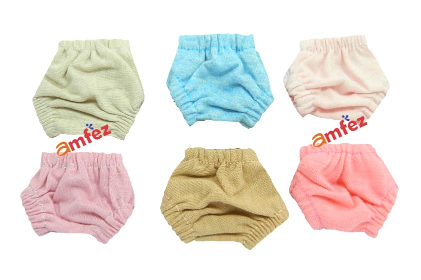 A Pack of Six Hosiery Laddu Gopal Nappies