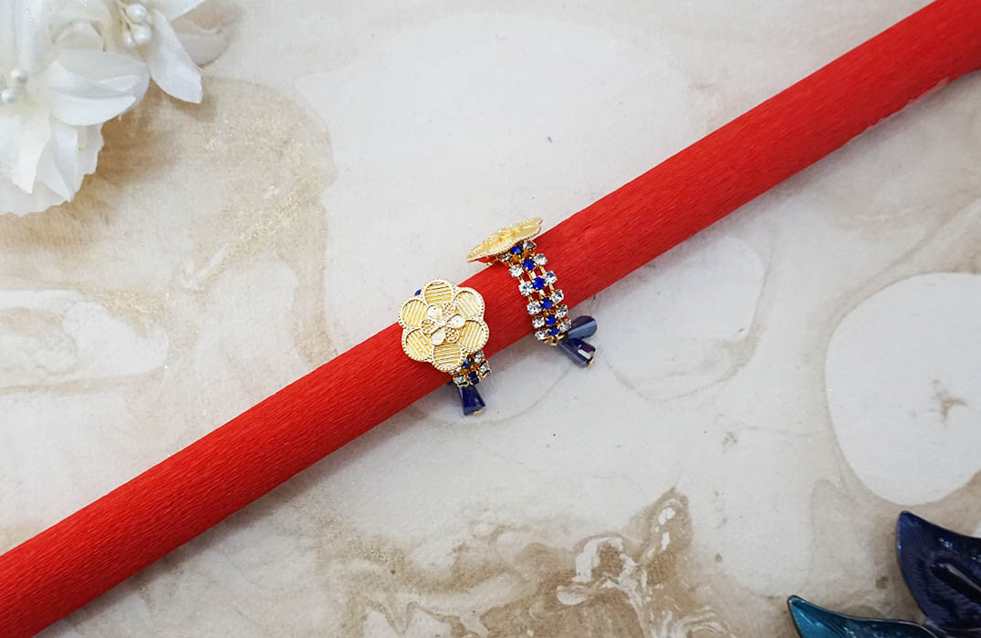 Blue Stone Beads Kalira Bracelets