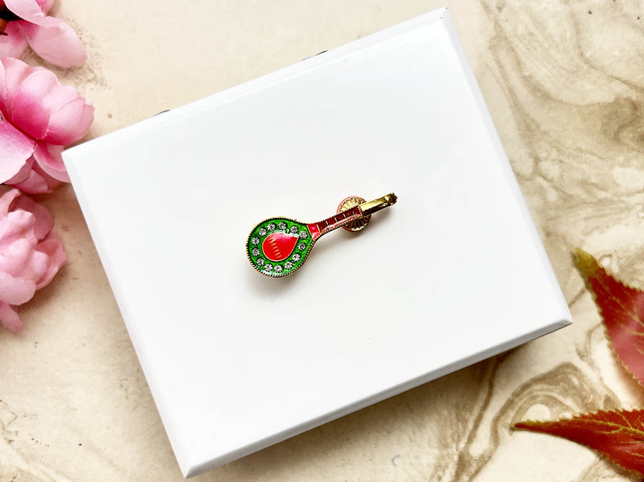 Golden Stone Meena Work Harp Toy