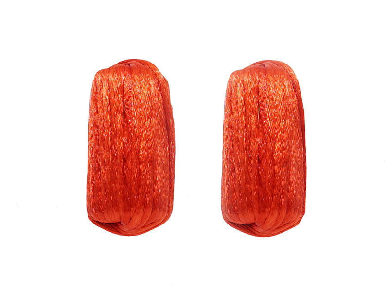 A Pack of Two Red Resham Kalawa (3 mtr Each)