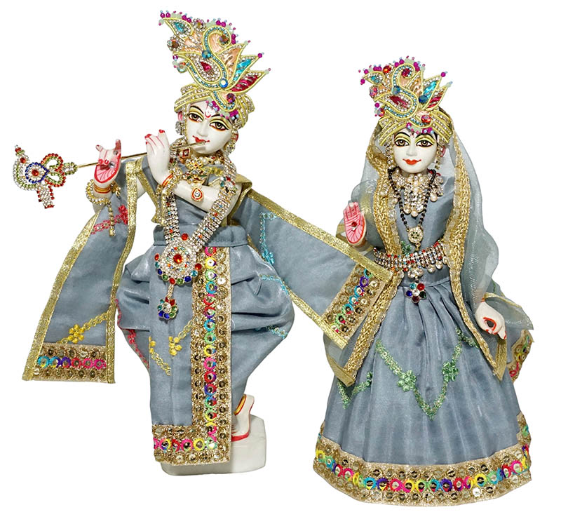 Amfez Grey Embroidery Multi Lace RK Dress