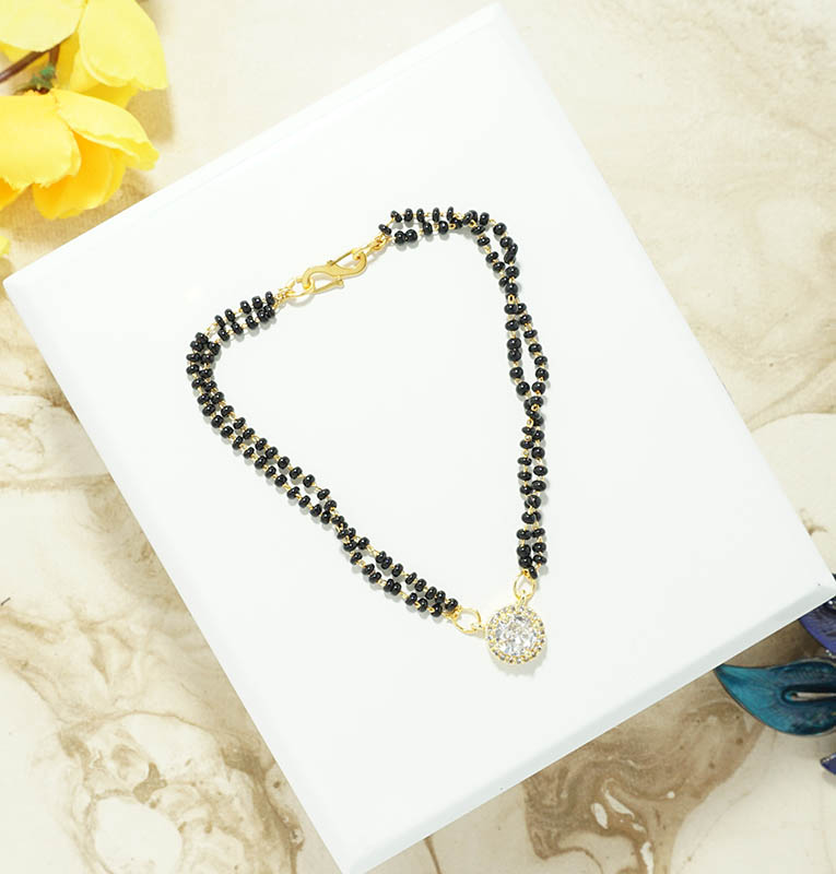 Ad sales stone mangalsutra