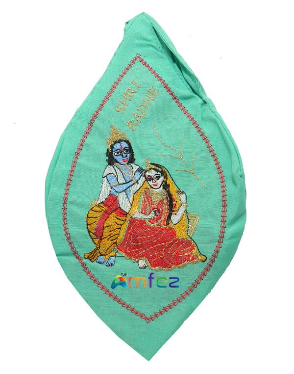 Red Glitter Printed Work Shagun Envelope
