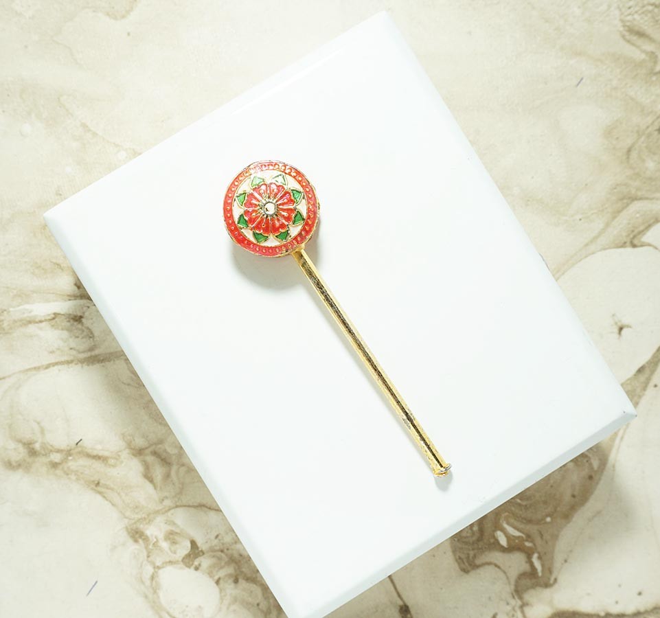 Golden Multi Meena Work Toy