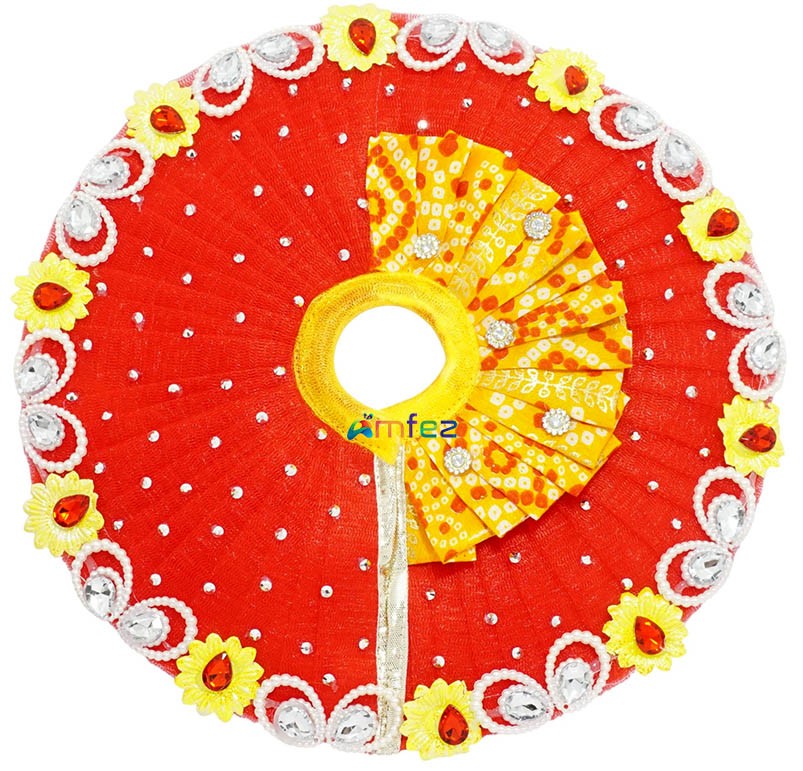 Red Glitter Printed Work Shagun Envelope