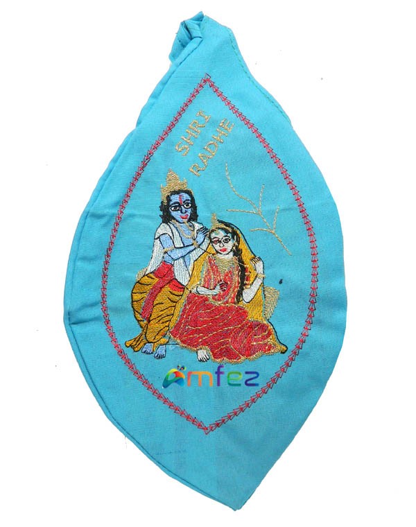 Red Glitter Printed Work Shagun Envelope
