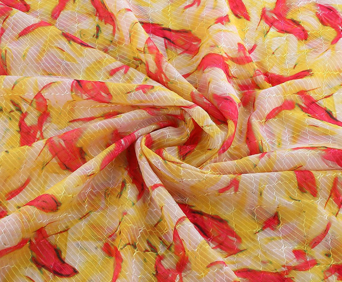 Red Glitter Printed Work Shagun Envelope